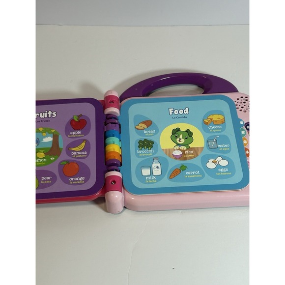 Leap Frog Learning Friends Scout & Violet 100 Words Electronic Book 2018 Toy - Picture 4 of 9